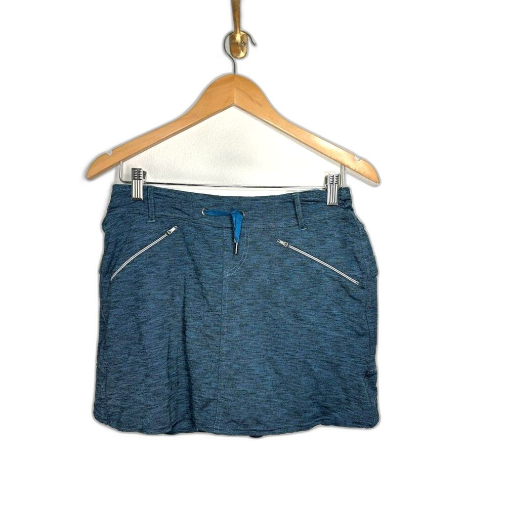 Kuhl Athletic Skirt Skort Built in shorts size Small Hiking Outdoor Summer Blue